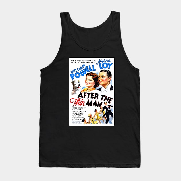 After the Thin Man Tank Top by RockettGraph1cs